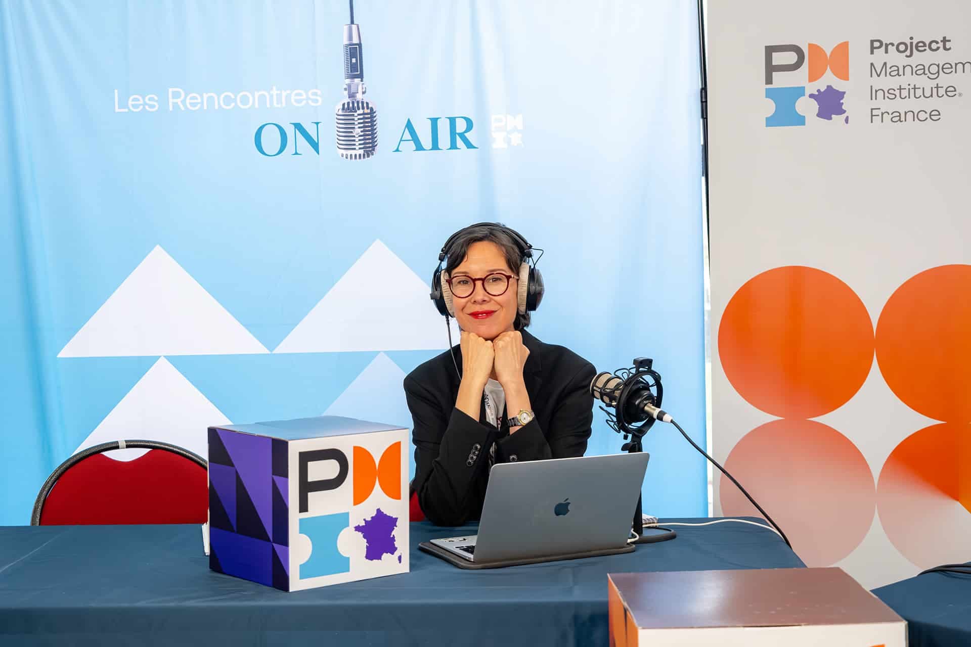 Plateau radio événementiel Ibikko aux Rencontres On Air du PMI France