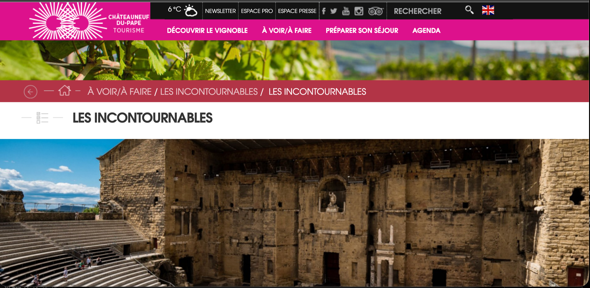 Chateauneuf du Pape -  Orange