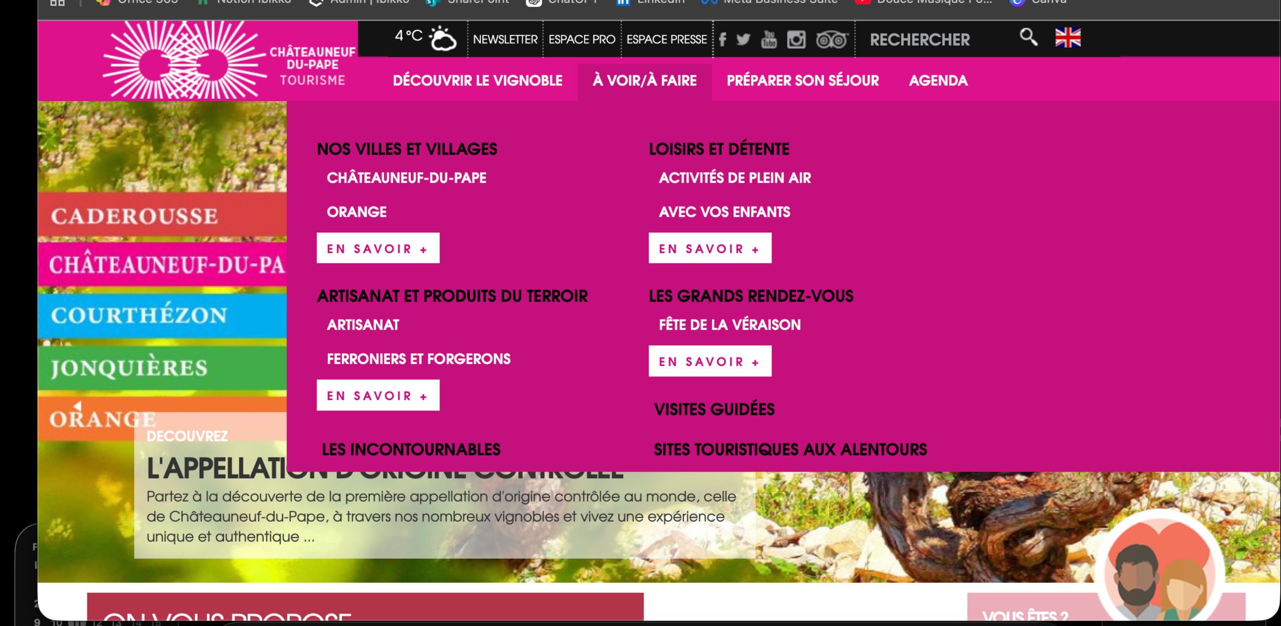 Chateauneuf du Pape -  Orange