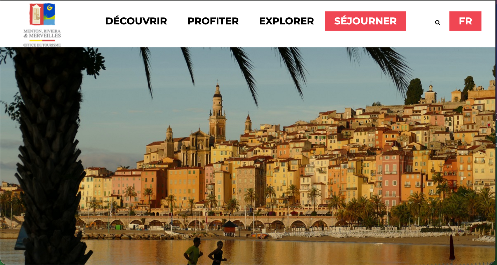 Site de l’Office de Tourisme Menton Riviera Merveilles