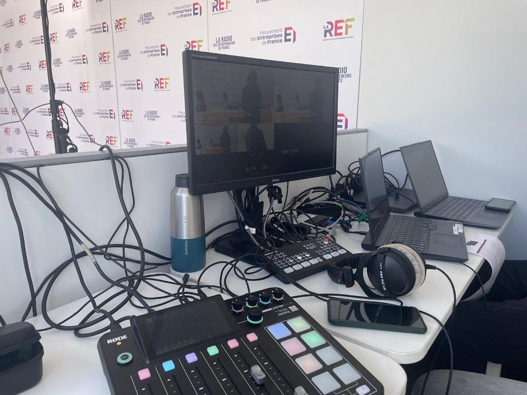 Enregistrement audio Rodecaster PRO 2 et video avec l'atem mini pro